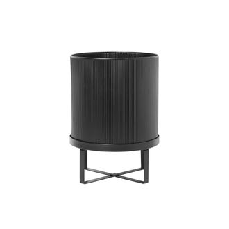 Ferm Living Bau Pflanztopf, &Oslash; 18 x H 24 cm, schwarz