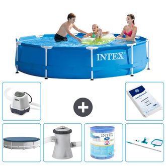 Intex Piscina Con Estructura Redonda - 305x76 Cm - 7-piezas S31494