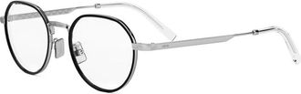 Dior DIORBOTANICAO R2U Demo Round Mens Eyeglasses DM50105U 016 49