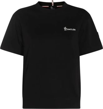 Moncler T-shirt con logo - Nero