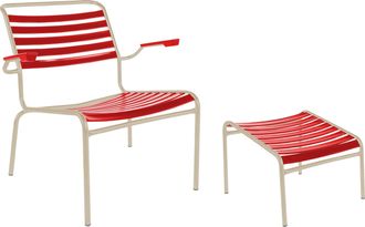 Schaffner Lättli-Lounger + Hocker Säntis