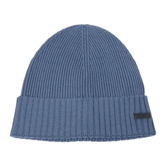 HUGO BOSS Hugo, Beanies, unisex, Blue, Size: ONE SIZE Boss Berretto Uomo Modello Fati 50495306 Colore Blu Avio 468