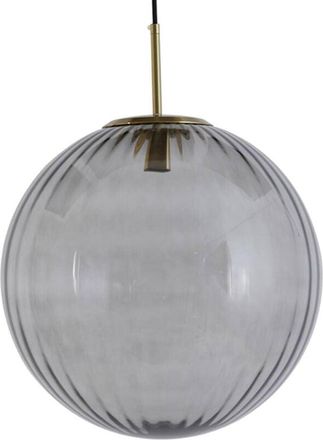 Light & Living Light&living - L&aacute;mpara Colgante - Magdala - Dorado - Vidrio - &Oslash;