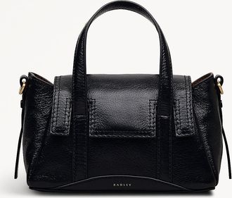 Radley London Black Small Flapover Grab Bag The Chancery SS26 Radley London