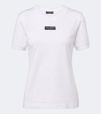 Dolce & Gabbana Logo cotton jersey T-shirt