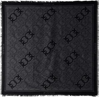 Pinko Polonia Scarf - - Accessories - Donna - Nero - ONE SIZE