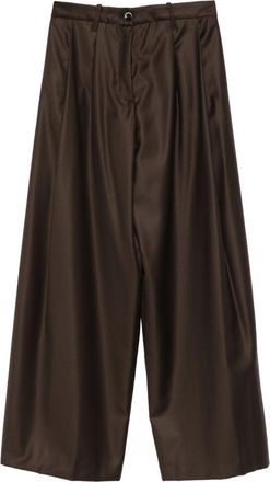 Nine In The Morning Pleated Palazzo Trousers