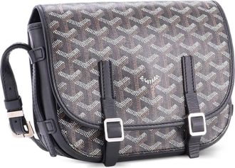 Goyard Belvedere Messenger Bag Coated Canvas PM crossbody bag - Black