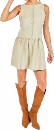 Sadie & Sage Agave Kiss Dress In Sage