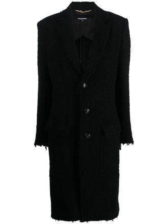 Dsquared2 Cappotto monopetto - Nero