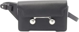 Marni Pre-owned Belt Bags, male, Black, Size: ONE SIZE Pre-owned Trunkaroo Leather Waist Bag