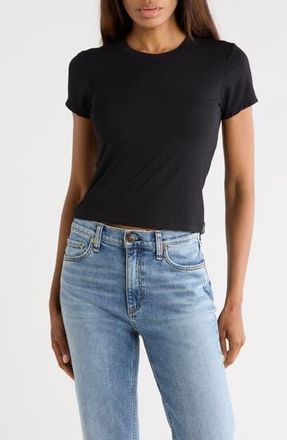Rag & Bone Luca Baby Tee in Black at Nordstrom Rack, Size Xx-Small