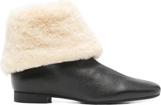 Toteme Stivali in shearling - Nero