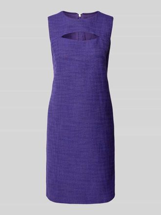 Marc Cain Knielanges Kleid mit Cut Out in Lila, Gr&ouml;&szlig;e 44