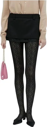 Miu Miu Mujer, Faldas, Negro, Talla: M