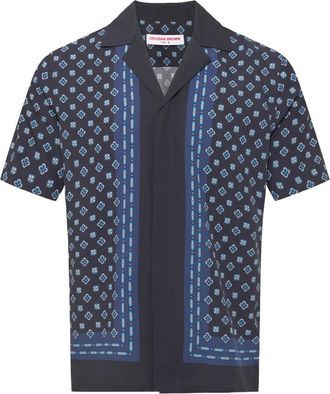 Orlebar Brown Maitan overhemd - Blauw