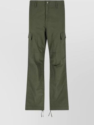 Carhartt Work in Progress cotton straight cargo trousers