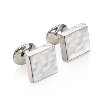 Monica Vinader Square Cufflinks, Sterling Silver