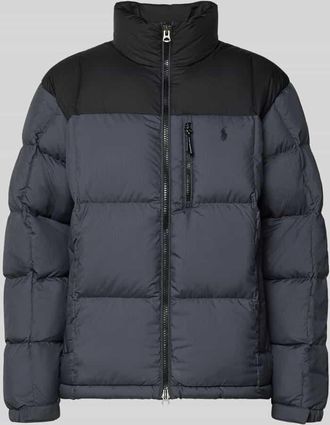 Polo Ralph Lauren Regular Fit Daunenjacke mit Zweiwege-Rei&szlig;verschluss Modell GORHAM in Dunkelbraun, Gr&ouml;&szlig;e XXL