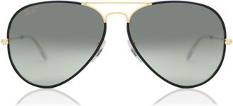 Ray-Ban RB3025JM Aviator Full Color 919671 Mens Sunglasses Black Size 58