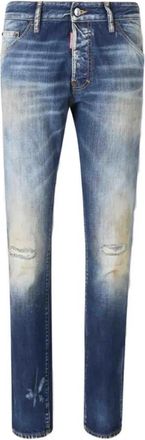 Dsquared2 Slim-fit Jeans - Heren - Slim Fit Jeans - Blauw - XL - Jeans