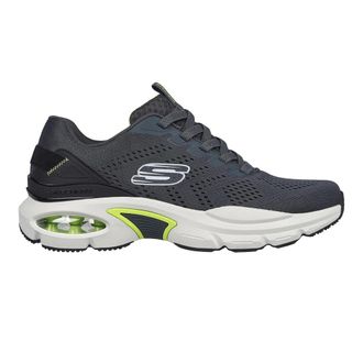 Skechers Heren Ventura Skech-Air Trainers (Houtskool/kalk)