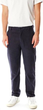 American Vintage Chinos - Heren - Chinos - Blauw - S - Leer - Broeken