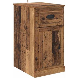 vidaXL Side Cabinet Old wood 40 x 50 x 75 cm Engineered wood vidaXL