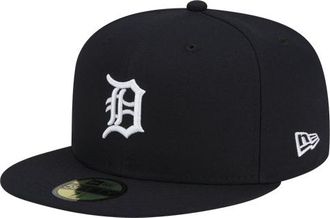 New Era Mens Detroit Tigers ACPERF HM 2022 Cap - White/Navy Size 7 1/2