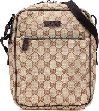 Gucci Borsa a tracolla in tela GG 2000-2015 - Marrone