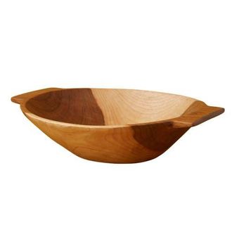 Be Home Azucar Cherry Wood Handled Bowl in Natural at Nordstrom