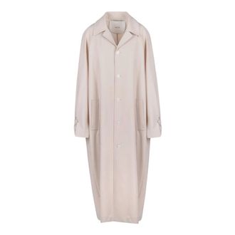 Jucca Single-Breasted Coats, female, Beige, Size: XS Soprabito Carcoat