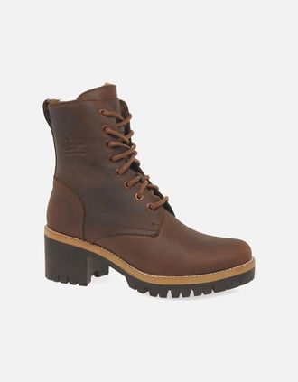 Panama Jack Womens Padma B13 Womens Ankle Boots - Brown - Size: 7