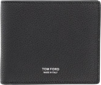 Tom Ford Textured Calf Leather Bifold Wallet