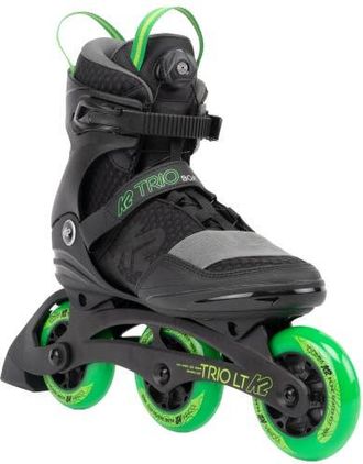 K2 Trio LT 100 BOA Mens Inline Skates in Black/green at Nordstrom, Size 6.5