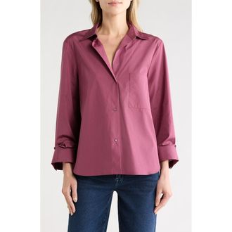 TWP Next Morning Shirt in Crushed Violets at Nordstrom Rack, Size X-Small/small