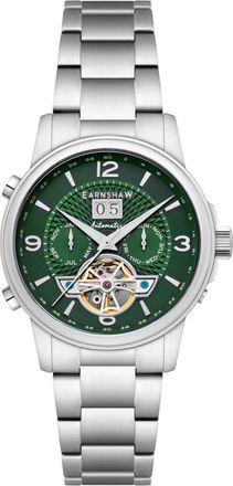 Earnshaw Marylebone Green Dial Mens Watch ES-8177-33