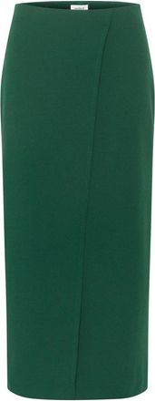 Soaked In Luxury Regenwoud Rok - Dames - Midirokken - Groen - S - Rokken