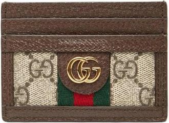 Gucci Pre-owned Wallets, female, Brown, Size: ONE SIZE Pre-owned Plastic Wallet