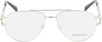 Versace Demo Pilot Mens Eyeglasses VE1269 1000 55