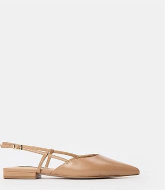 Steve Madden Womens Spencer Slingback Sandals with Block Heel - Brown - Size: 8