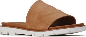 Los Cabos Womens Ash Slide Sandal In Brandy