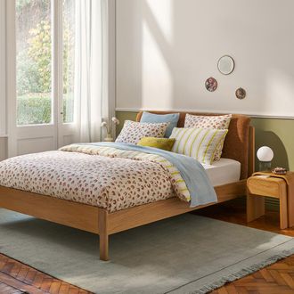 La Redoute Interieurs Katoenen kussensloop, luipaardprint, JAVAD