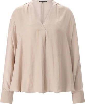 Luisa Cerano Mujer, Blusas y Camisas, Beige, Talla: XS