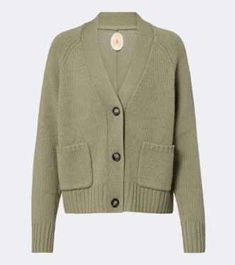 Jardin Des Orangers Virgin wool and cashmere cardigan