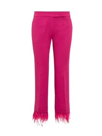 Michael Kors Crop Flare Fthr Pant