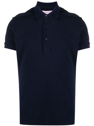 Orlebar Brown Piqu&eacute; poloshirt - Blauw