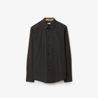 Burberry Regular Fit Cotton Poplin Shirt