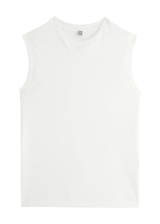 Toteme Cotton Tank - Off White - XS (UK6 /xs)