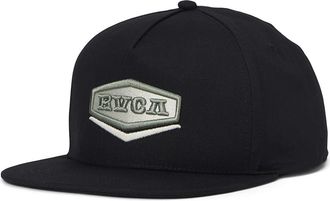 Rvca Hex Inc Snapback Traditional Mens Hats Black, Cotton